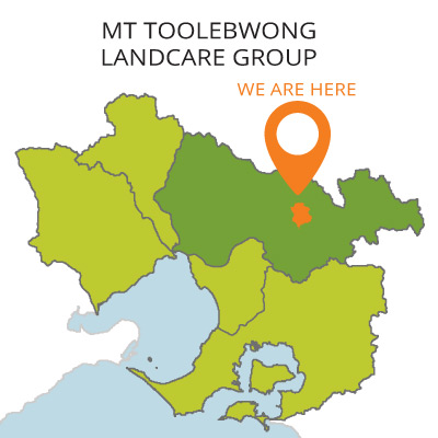 Mt toolebewong district landcare map