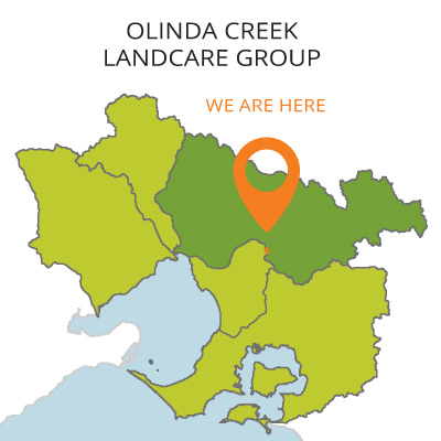 olinda creek landcare group map